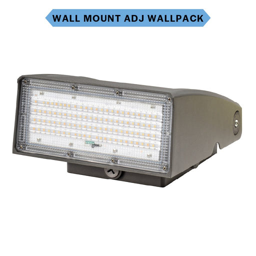 Topaz WPA-40W-PCTS-BZ-PC LED Adjustable Wall Pack Power/CCT Selectable 28W/35W/40W 3000K/4000K/5000K 120-277V Dimmable Bronze With Photocell (T72978)