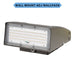 Topaz WPA-40W-PCTS-BZ-PC LED Adjustable Wall Pack Power/CCT Selectable 28W/35W/40W 3000K/4000K/5000K 120-277V Dimmable Bronze With Photocell (T72978)