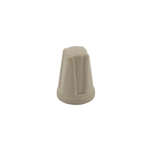 NSI High Temperature Small Ceramic White Wire Connector For 22-14 AWG Wire 100 Per Bag (TOP-S-CD)