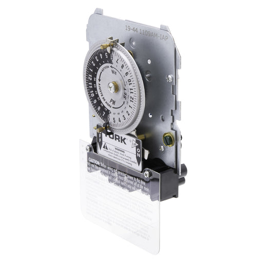 Tork 24 Hour Time Switch 40A 120/208-277V DPST Mechanism With Adapter Installed (1109AM-IAP)