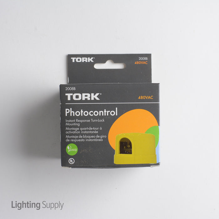 Tork 400V-550V Twist And Lock Photocell LED Capable 1000W Maximum Incandescent 1800W Maximum Ballasted 4A LED (2008B)
