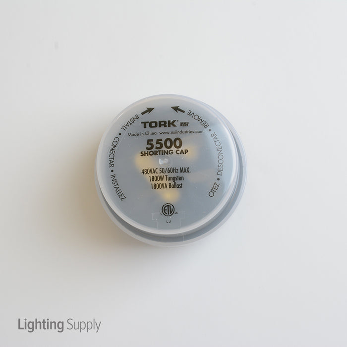 Tork Photocell Shorting Cap 480VAC Maximum 1800W Incandescent 1800VA Ballast (5500)