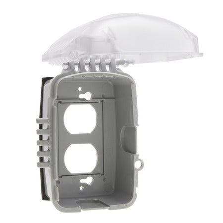 Tork Turtle Extra-Duty In-Use Weatherproof Outlet Cover Single Gang 2.75 Inch Deep (XD110C)