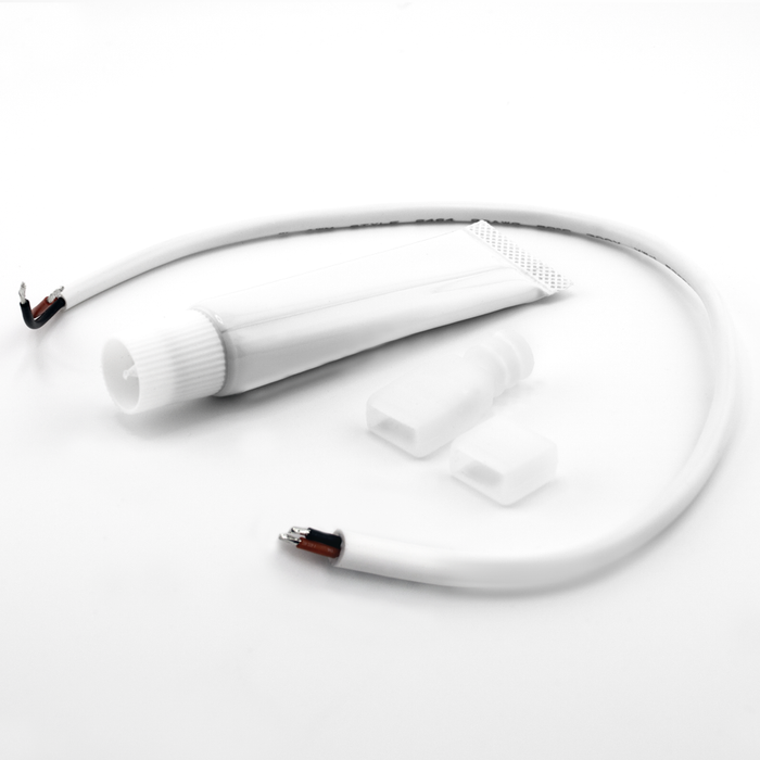 RAB Tape Light End Caps 2-Pin PCB Width 8Mm (TPF2)