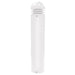 Trace-Lite External Louvered LED Bollard 42 Inch Height 35W LED Engine 360 Degree Light Distribution 5000K 347V/480Vac White Battery Backup (ELB-42-S-HVS-5K-WH-EM)