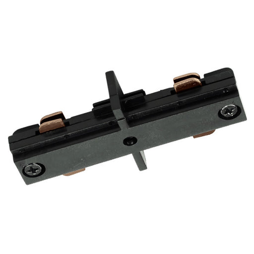 Nora Seamless Black Straight Connector (NT-310B)