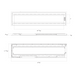 RAB SWISHAIR 1X4 LED Air-Return Troffer Selectable 35W/26W/18W 3500K/4000K/5000K 120-277V 0-10V Dimming Air Handling Motion Occupancy Sensor Battery Backup (SWISHAIR1X4/MVS/E)