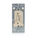 Leviton Toggle Slide Dimmer For Dimmable LED/CFL/Incandescent Lighting 150W Single Pole Or 3-Way Ivory (TSL01-I)