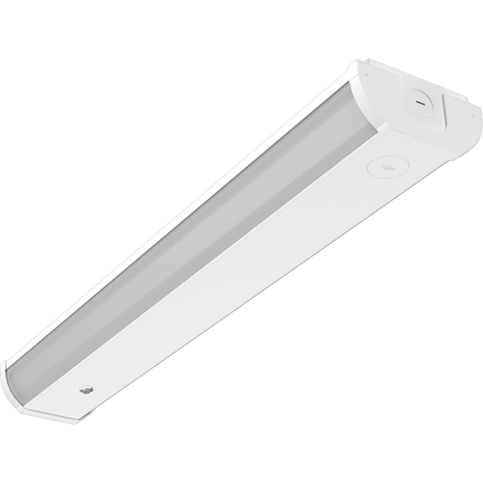 RAB Stairwell Light 2 Foot Wattage/CCT Selectable 25W/20W/15W 3000K/4000K/5000K 120-277V White Battery Backup And Ultrasonic Sensor (TSLED2/US/E)