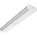 RAB Stairwell Light 2 Foot Wattage/CCT Selectable 25W/20W/15W 3000K/4000K/5000K 120-277V White Ultrasonic Sensor (TSLED2/US)