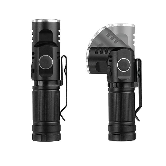 Feit Electric Rechargeable LED Pivot Flashlight With Magnetic Base And Clip (FL500/MINI)