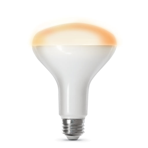 Feit Electric 7.2W [65W Equivalent] Soft White 2700K E26 Base BR30 LED Smart Wi-Fi Light Bulb (BR30/927CA/AG)