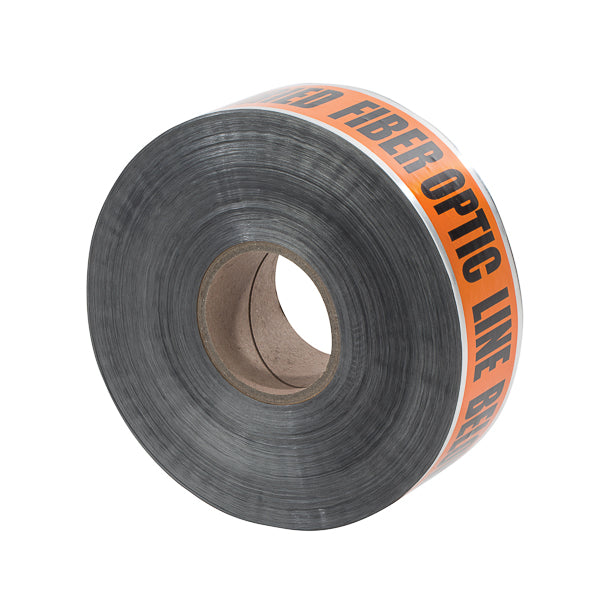 NSI 6 Inch Orange Detectable Underground Line Tape - Buried Telephone Line Below (ULTD-636)