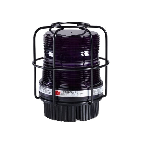 Federal Signal Fireball LED Warning Light CIZ2 120-240Vac Surface/Pipe Mount Magenta (FB2LEDX-CN-120-240M)