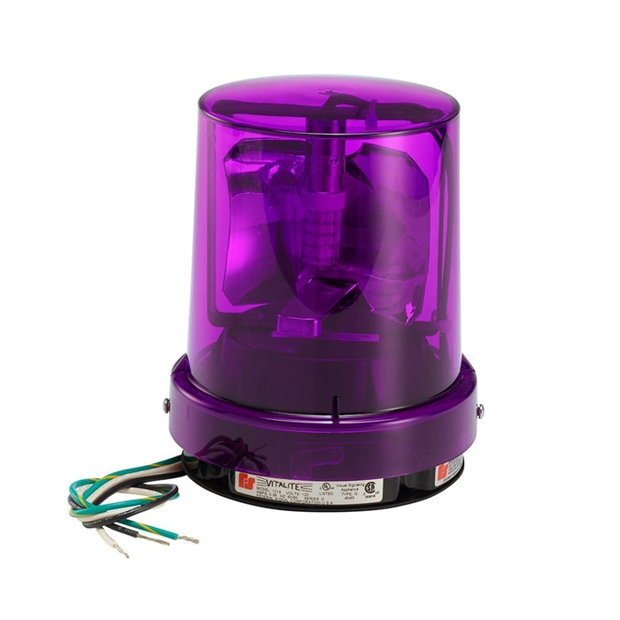 Federal Signal Vitalite Rotating LED UL And CUL 24Vdc Magenta (121ALED-024M)
