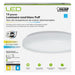 Feit Electric 13 Inch 3-In-1 White CCT Selectable 3000K/4000K/5000K Round Puff LED Ceiling Fixture (PF13/RND/4WY/WH)