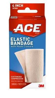 3M - 20363 Ace Elastic Bandage With Hook Closure 207604 4 Inch (7100105777)