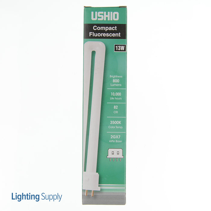 USHIO CF13SE/835 Single Tube Compact Fluorescent T4S 59V 13W 2GX7 Base Inphos (3000182)