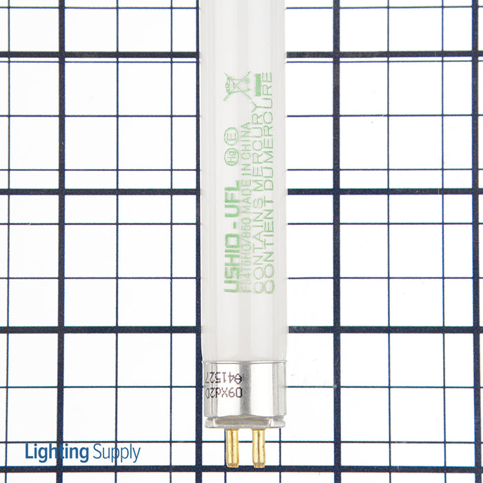 USHIO F54T5HO/850 46 Inch Fluorescent F54T5HO/850 54W T5 5000K 5000Lm 85 CRI G5 Base Tube (3000397)