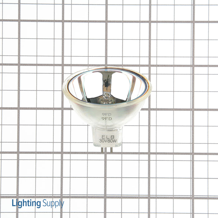 USHIO Halogen ELB JCR30V-80W Projector Light Bulb (1000317)