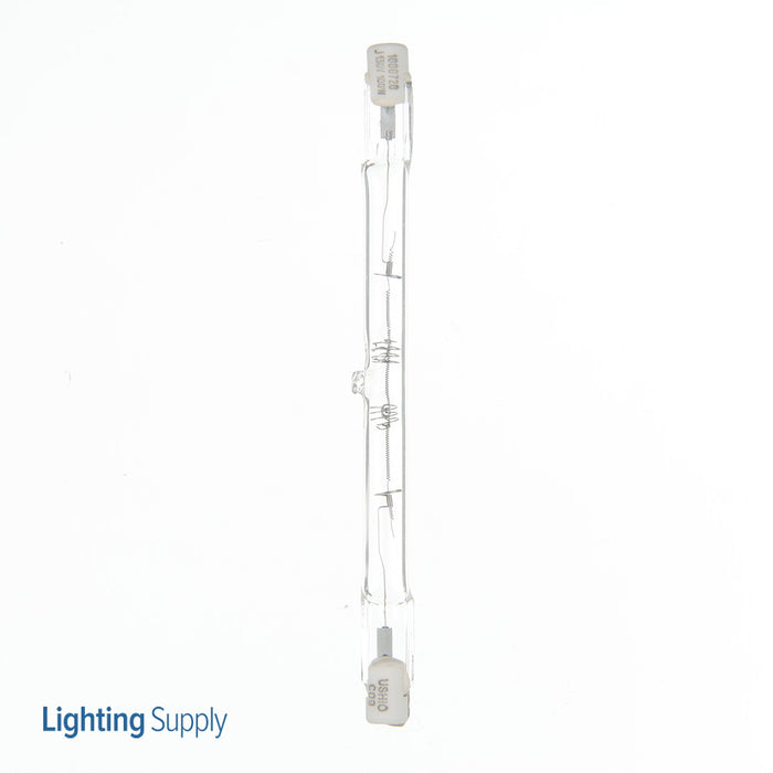 USHIO J130V-100W/119mm Long T2.5 130V 100W R7S-12 Base Clear (1000720)