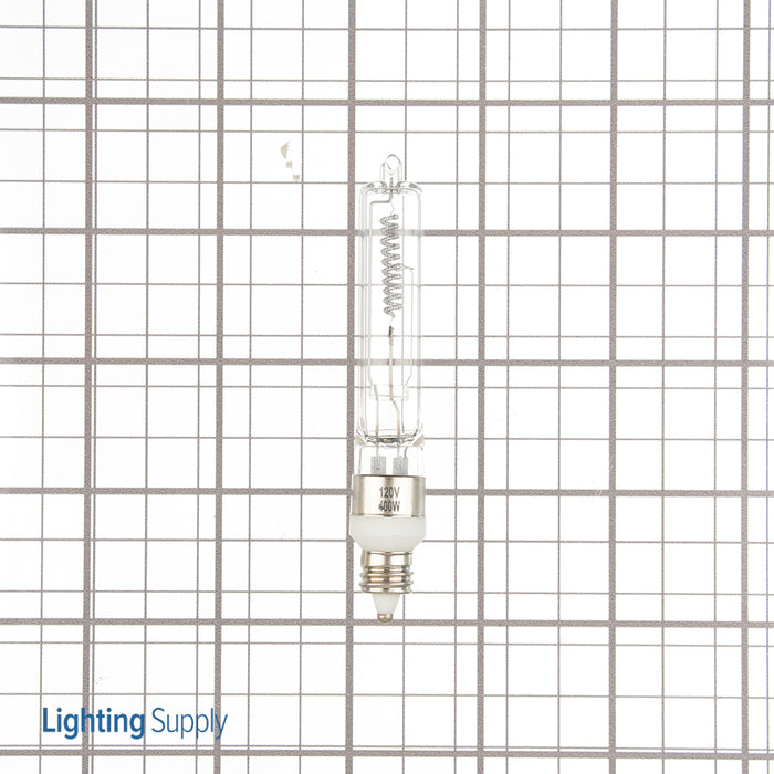 USHIO JCV120V-400WGSN/E11 Halogen T4 120V 400W E11 Base Clear (1000976)