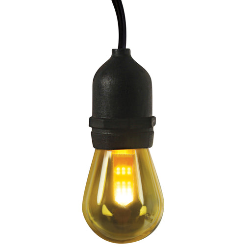 Feit Electric 12 Foot Amber 1800K Flame Effect LED String Lights (SL12-6/FLAME)