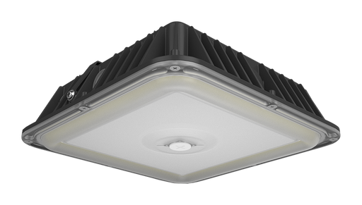 RAB VAN17 3-Way Adjustable Canopy Light 60W/50W/40W 3000K/4000K/5000K Photocell Battery Backup Bronze (VAN17-60/E)