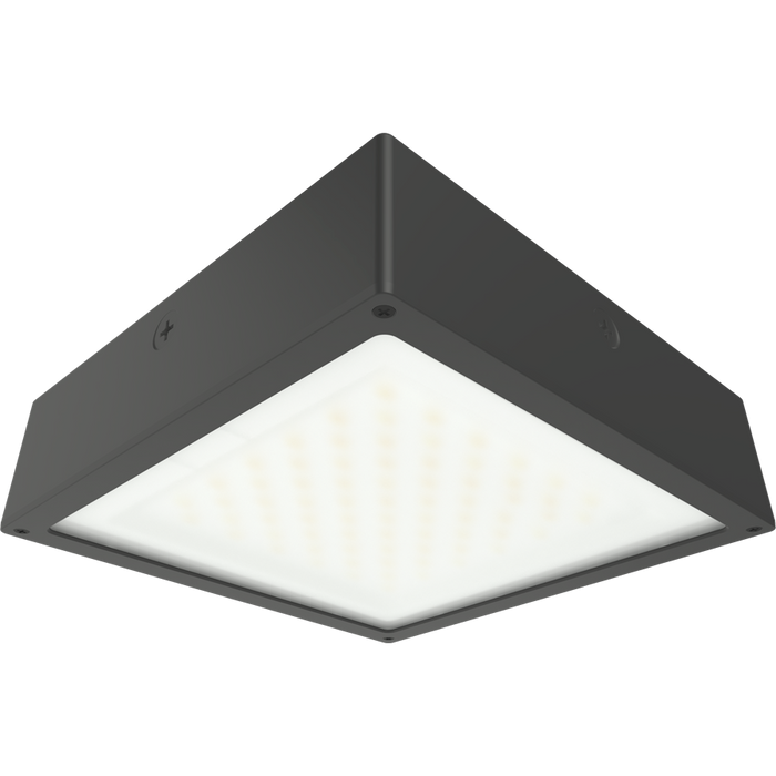 RAB VAN34 Canopy Light Wattage/CCT Selectable 90W/80W/70W 3000K/4000K/5000K 120-277V 0-10V Dimming Flat Frosted Lens Bronze (VAN34-90FFR)