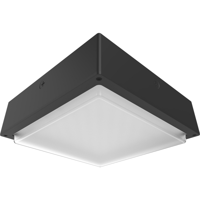 RAB VAN34 Canopy Light Wattage/CCT Selectable 30W/20W/10W 3000K/4000K/5000K 120-277V 0-10V Dimming Drop Frosted Lens Bronze (VAN34-30FR)