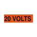 NSI Voltage Markers 220V (VM-A-5)