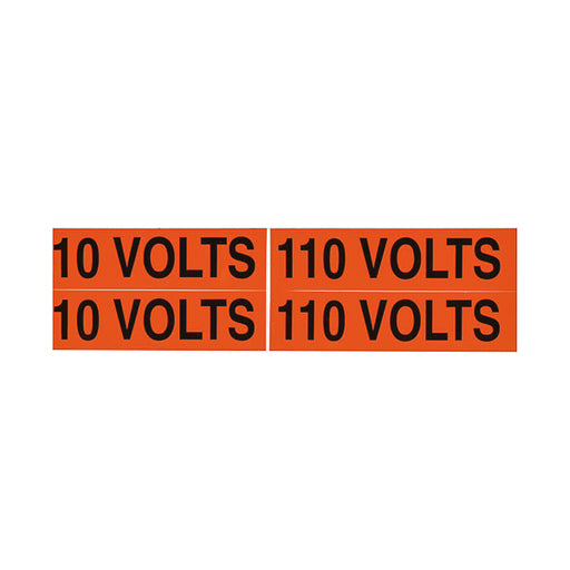 NSI Voltage Markers 110V (VM-B-1)