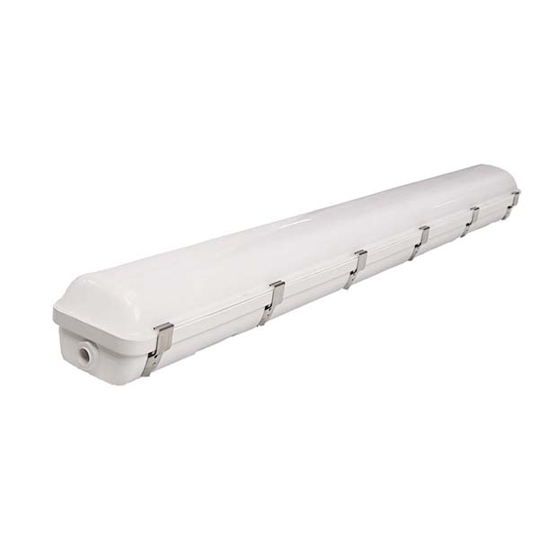 Trace-Lite Linear LED Vaportight Fixture 2 Foot 25W Color Switchable 3500K-4000K-5000K 120-277V 0-10V Dimming Driver Diffused  (VPA-2-25-C)