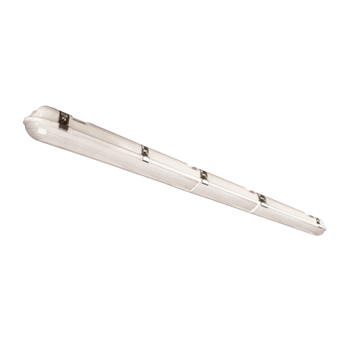TCP 4 Foot LED Vapor Tight Wattage/CCT Selectable 18W/22W/32W 3500K/4000K/5000K 0-10V Dimming 120-277V (VTF4UZDSW2CCT)