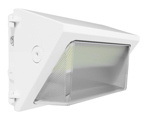 RAB LED Wall Pack Medium Wattage/CCT Selectable 100W/85W/70W/50W 3000K/4000K/5000K 480V Adjustable Throw White (W22-M-100W/480)