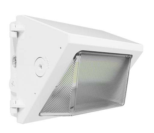 RAB LED Wall Pack Small Wattage/CCT Selectable 30W/25W/20W/15W 3000K/4000K/5000K 480V Adjustable Throw White (W22-S-30W/480)