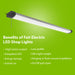 Feit Electric 4 Foot 120W Daylight 5000K High Output LED Shop Light (SHOP/4/HO/850)