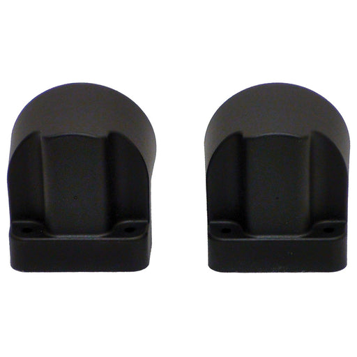 Waldmann Bracket Pair Molded End Cap Plastic Black RL70 (US0165012)