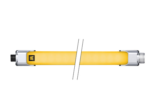 Waldmann Linura.Edge Lea Surface Mounted Luminaire Yellow 22-26V DC 24W 46.3 Inch (114107000-00804411)