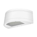 ESL Vision Wall Pack Half Moon Up And Down Light Wattage/CCT Selectable 25W/45W/60W 3000K/4000K/5000K 9100Lm 120-277Vac White With Emergency Backup Unit (ESL-WPHM-2565W-13050-WH-EM9)