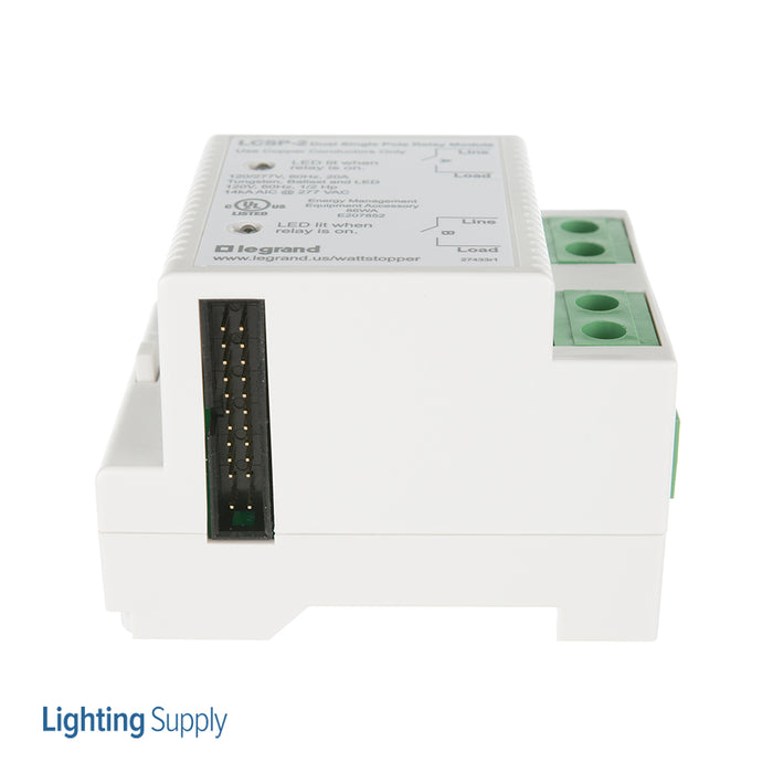 Wattstopper Dual Single-Pole Relay Module For Lc8 (LCSP-2)