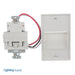 Wattstopper HS Card Key Switch 120-277VAC 50/60Hz PIR Low Voltage White (HS-150-W)