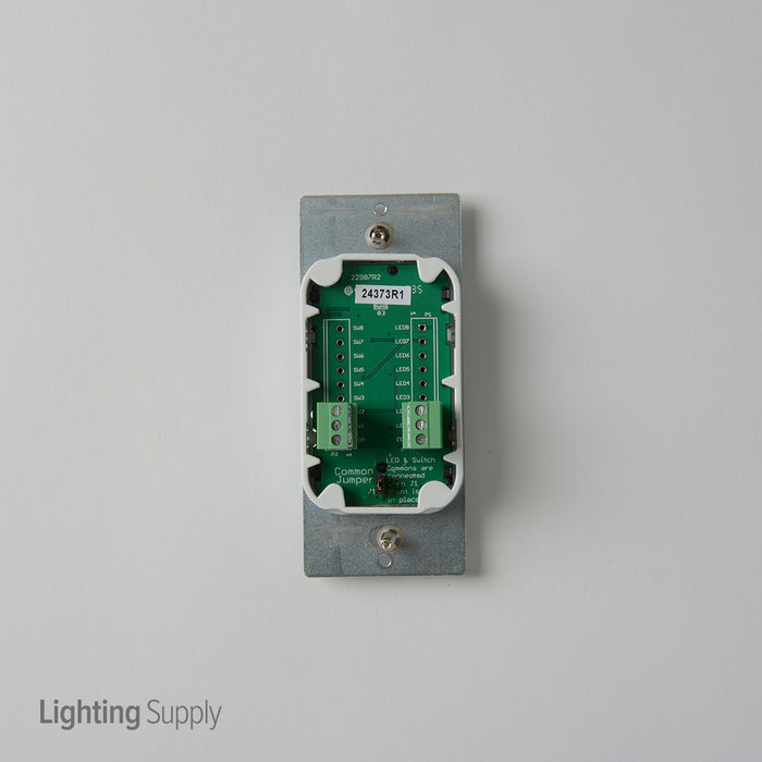 Wattstopper Low Voltage Switch PIR Low Voltage 2-Button With LED PIR Low Voltage White (LVSW-102-W)