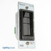 Wattstopper Low Voltage Switch PIR Low Voltage 3-Button With LED PIR Low Voltage Black (LVSW-103-B)