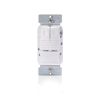 Wattstopper PIR Wall Mount Switch Occupancy Sensor 2 Relays PIR Low Voltage 120/277V Ivory (PW-200-I)