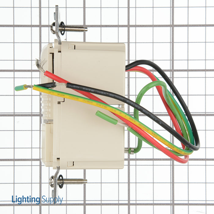 Wattstopper PIR Wall Mount Switch Occupancy Sensor 120/277V Light Almond (PW-100-LA)