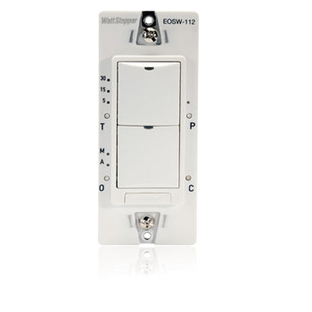 Wattstopper RF Dual Relay Switch Receiver PIR Low Voltage Light Almond (EOSW-112-LA)