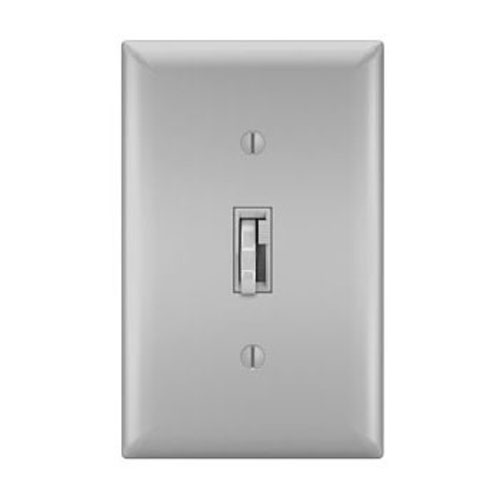Wattstopper Toggle Slide Dimmer Incandescent Single-Pole 3-Way 1100W Gray (TSD1103PGRY)