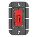 Wattstopper Toggle Slide Dimmer Incandescent Single-Pole 3-Way 1100W Red (TSD1103PRED)