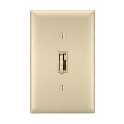 Wattstopper Toggle Slide Dimmer Low-Voltage Single-Pole 3-Way 700Va Ivory (TSDLV703PI)